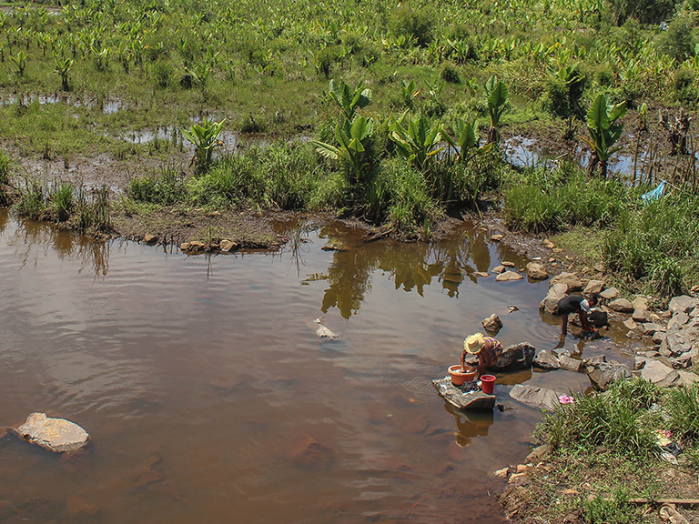 main source of water for the daily needs of the local population in Toamasina (Tamatave), near Ambatovy processing plant