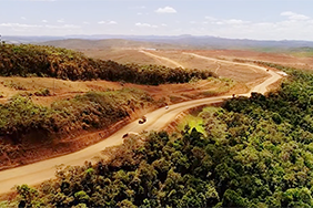 Mining site, Moramanga