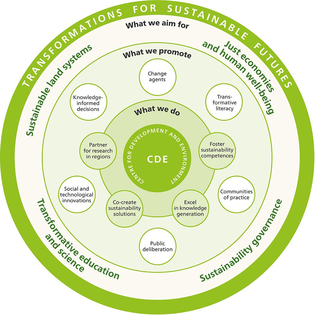 CDE's theory of change